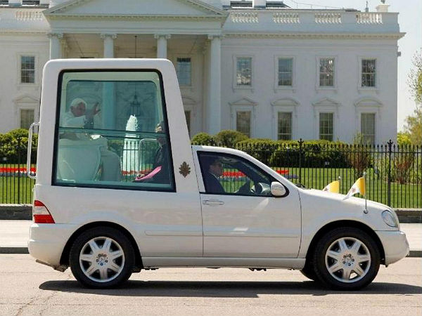 6. The Popemobile