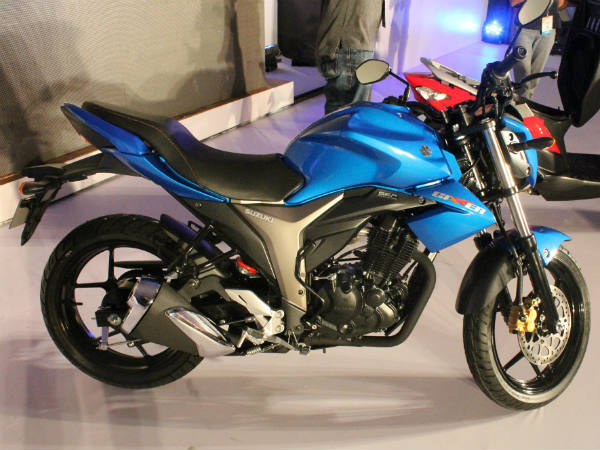 suzuki gixxer india launch