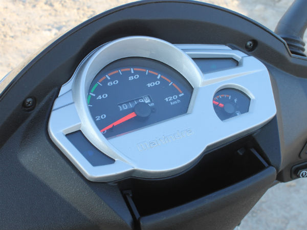 Mahindra Gusto: Instrument Console & Storage