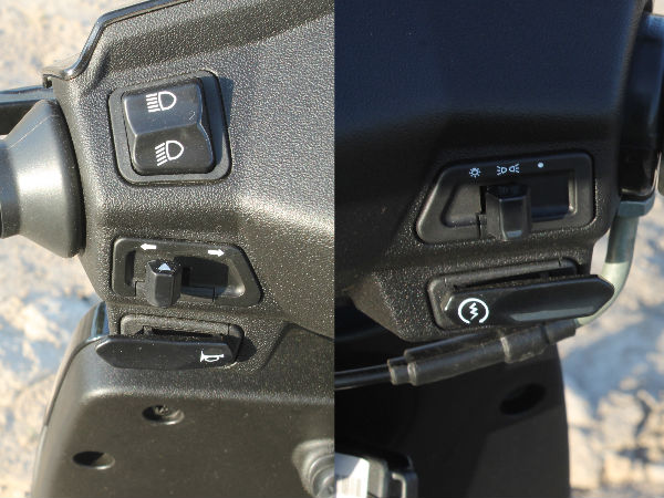 Mahindra Gusto: Buttons & Plastic Quality
