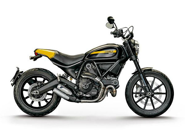 Ducati Scrambler: Equipment