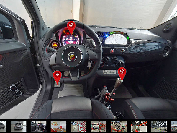 abarth virtual tour revealed