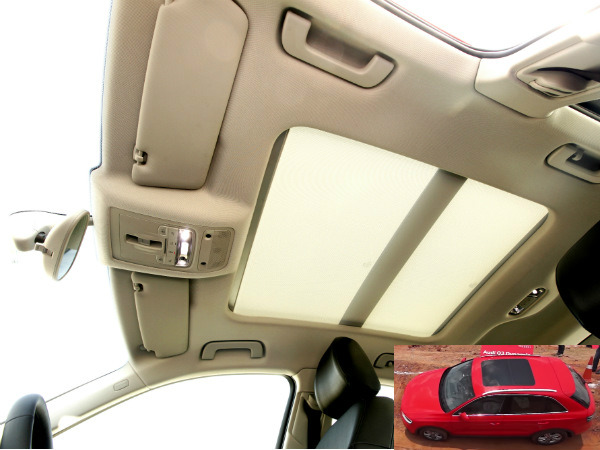 Panoramic sunroof