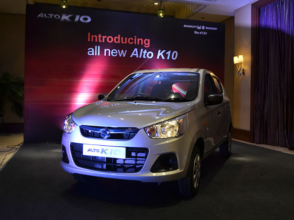 maruti alto k10 bangalore launch