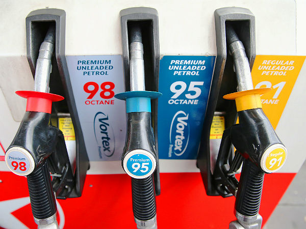 10. Using premium gasoline for vehicles recommended with regular gasoline makes no change in fuel economy: