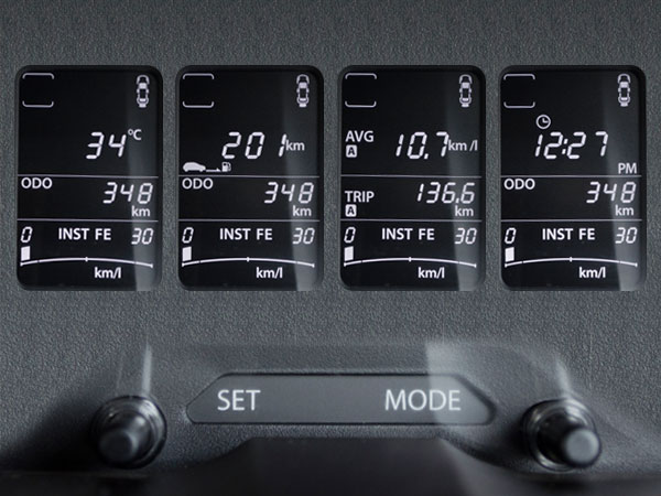 6. Multi-Information Display Modes