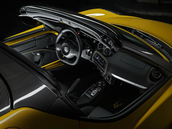 alfa romeo 4c spider features