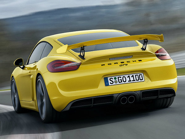 2015 porsche cayman gt4 revealed