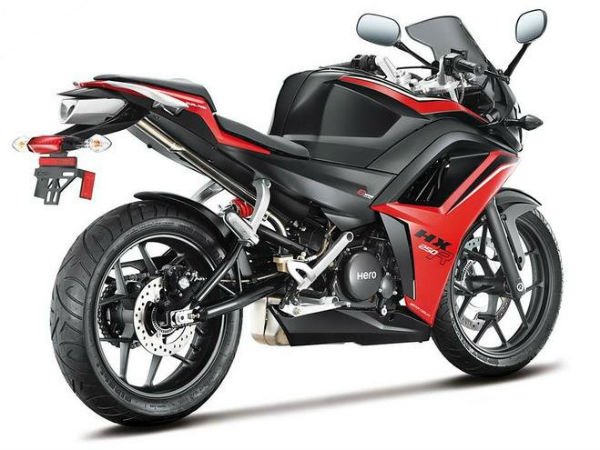 Hero HX250R Rear