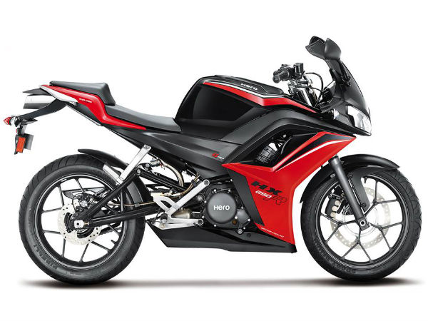 Hero HX250R Side