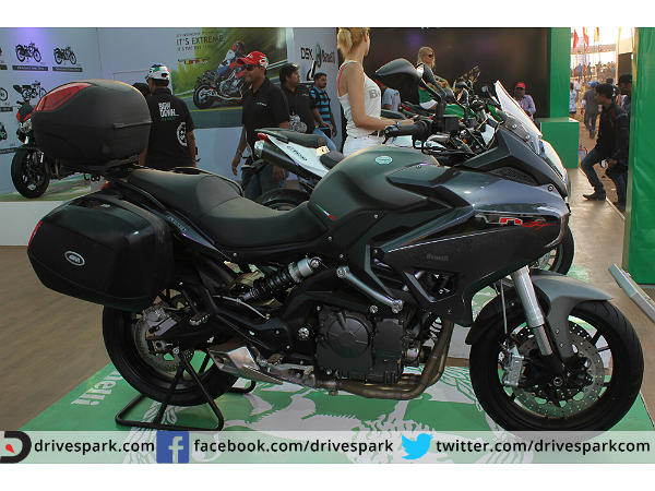 dsk benelli motorcycles at india bike week