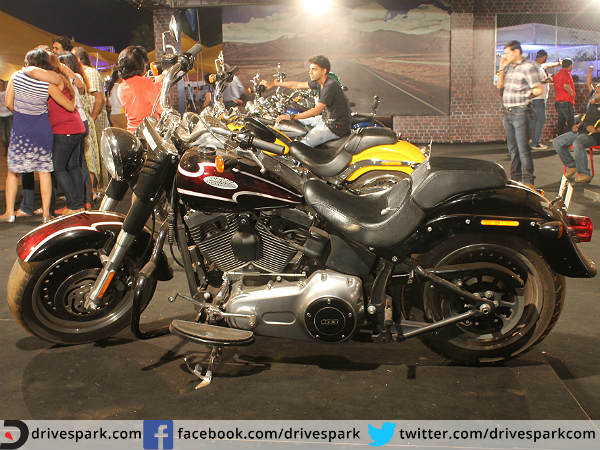 Harley-Davidson Fat Boy At India Bike Week