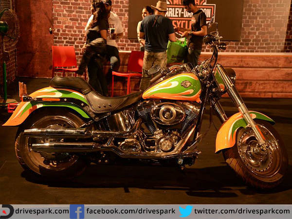 Harley-Davidson Fat Boy At India Bike Week