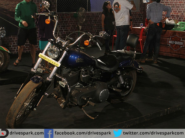 Harley-Davidson Street Bob At India Bike Week