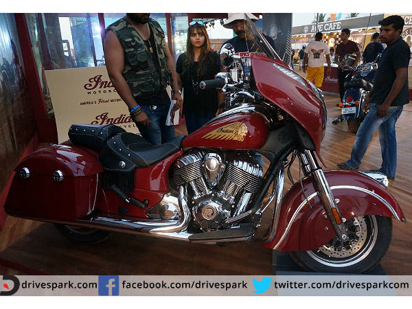 Indian Motorcycles Chieftain At India Bike Week 2015 