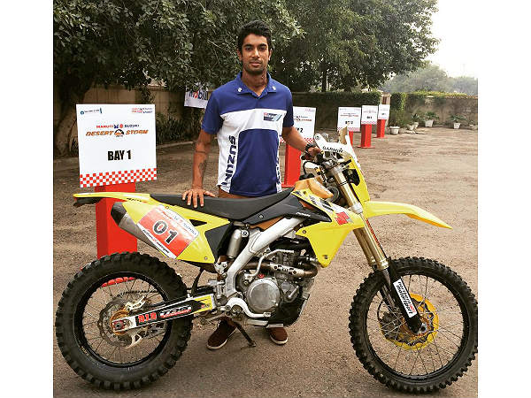 cs santosh 2015 at maruti desert storm