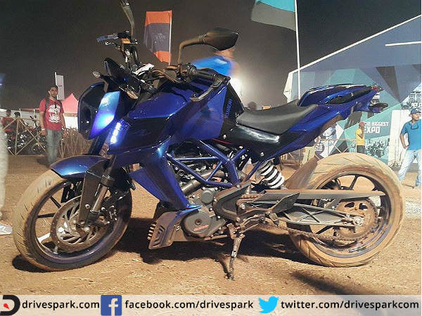 YouWeCan KTM X-12 At 2015 India Bike Week