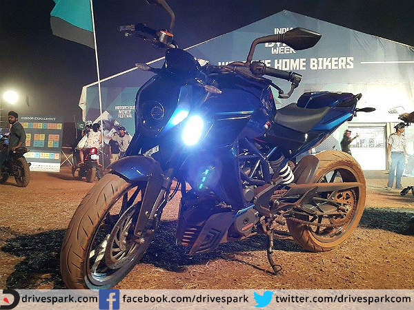 YouWeCan KTM X-12 At 2015 India Bike Week