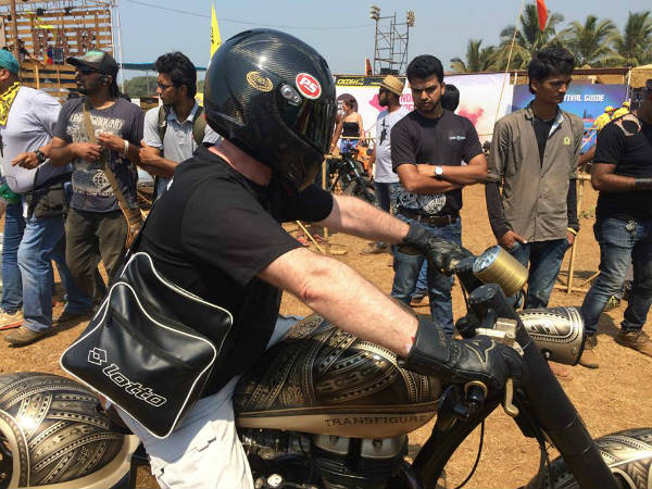 Ian King Takes Part In India Bike Week & GQ Gentleman’s Ride!
