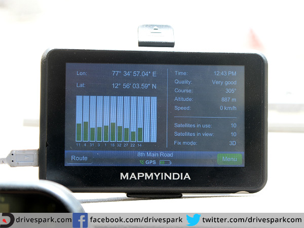 What information can your satellite navigation system give you?