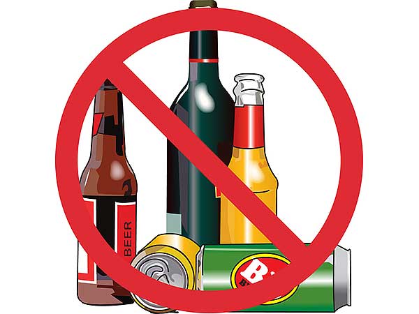 9. Riding under the influence of alcohol and drugs: