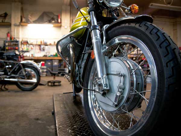 10. Keep your motorcycle well maintained:
