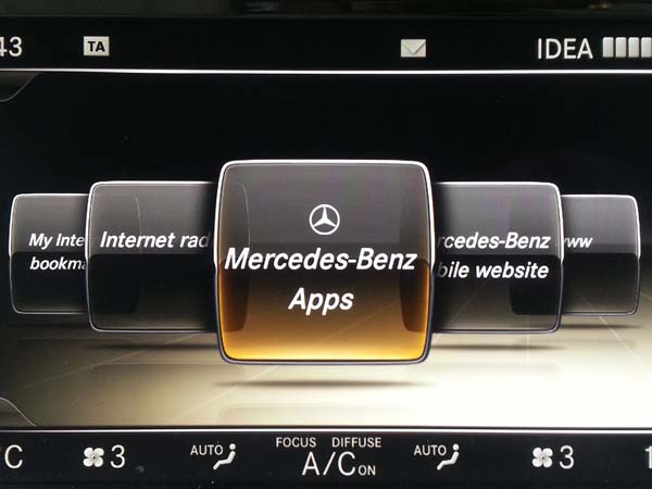 mercedes comand online
