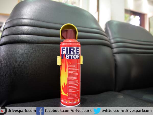 8. Fire Extinguisher: