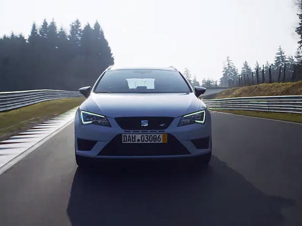 seat leon st cupra station wagon nurburgring record