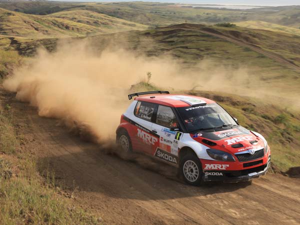 gaurav gill wins caledonia rally