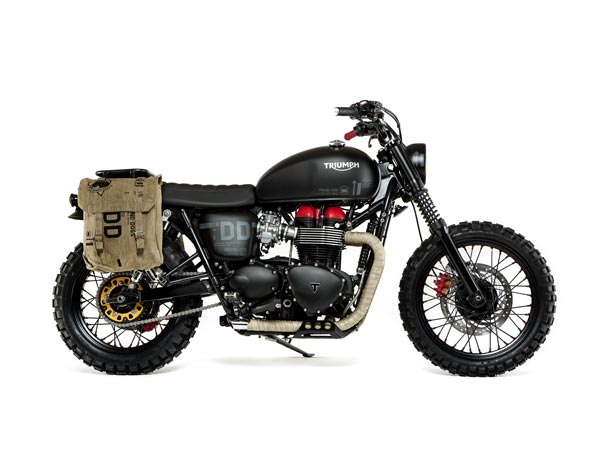 Triumph’s ‘Venomous’ Custom Bonneville Motorcycle!