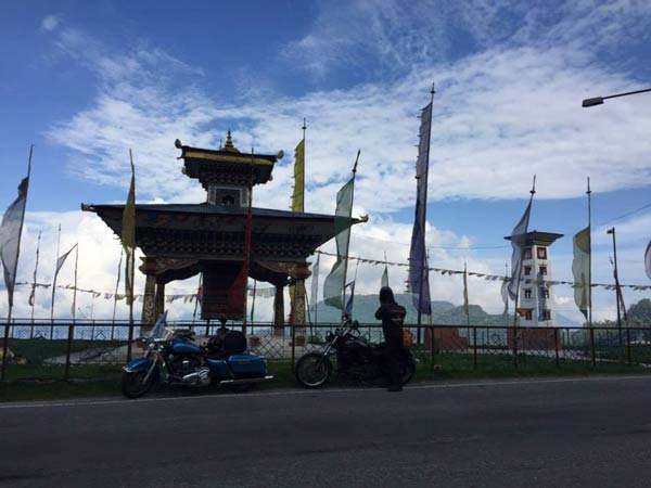 harley davidson hog ride bhutan