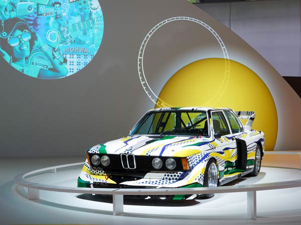 bmw art cars rolling sculptures exhibition