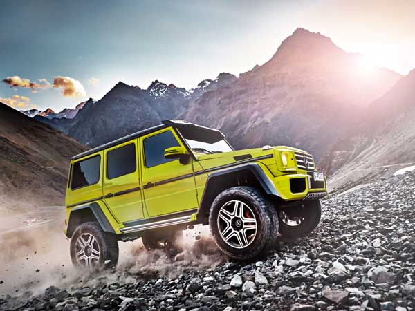 mercedes benz g500 4x4 production