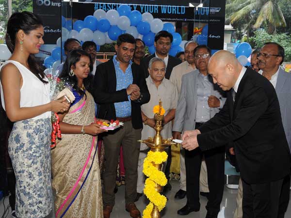 yamaha inaugurate two showrooms bangalore