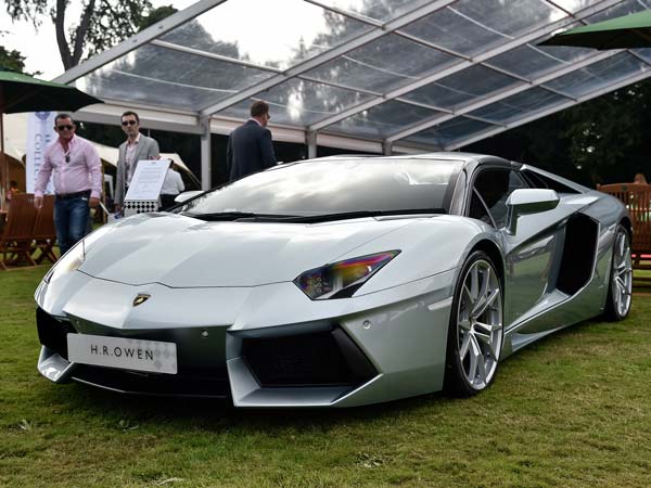 In 1st Place is The Lamborghini!