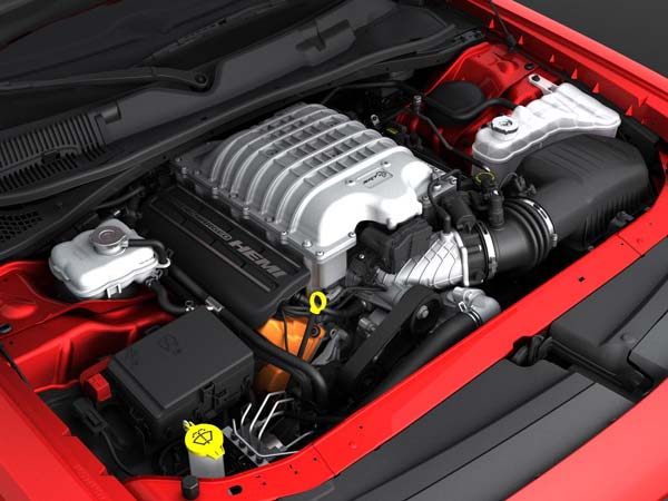 Dodge 6.2-litre V8 Supercharged Engine!