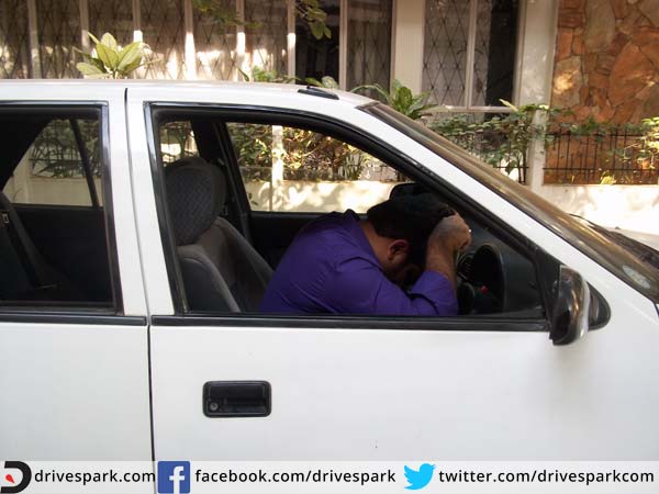 3. If tired, roll up windows and take the keys away from the ignition