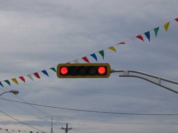 8. Jumping signals or stopping at a red light only when police are there: