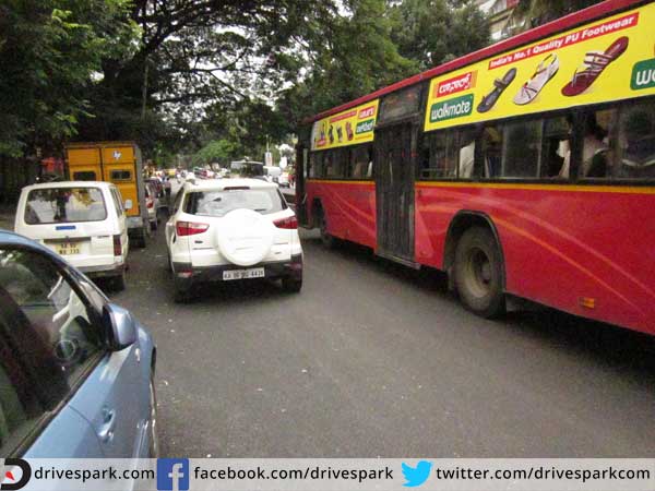 9. Overtaking on the left: