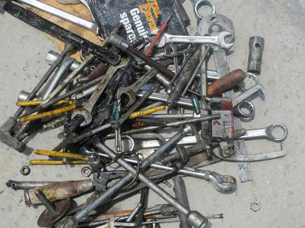 7. Tools And Spares: