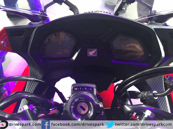 honda cbr650f console