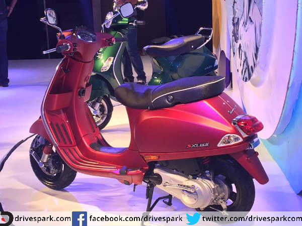 vespa vxl sxl colours