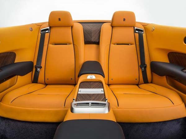 Rolls-Royce Dawn: Rear Seats 