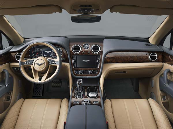 Bentley Bentayga: Interior 