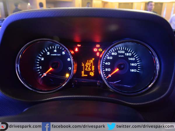 mahindra tuv 300 instrument cluster