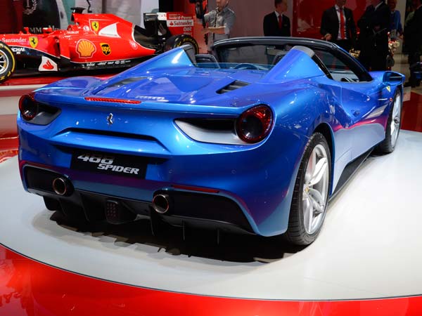ferrari 488 spider frankfurt