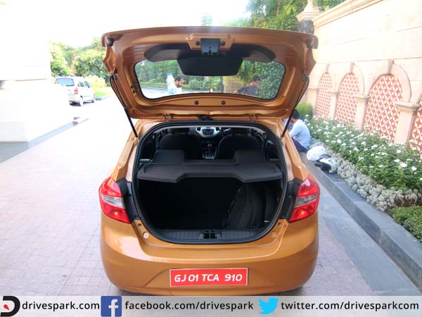 2015 ford figo bootspace