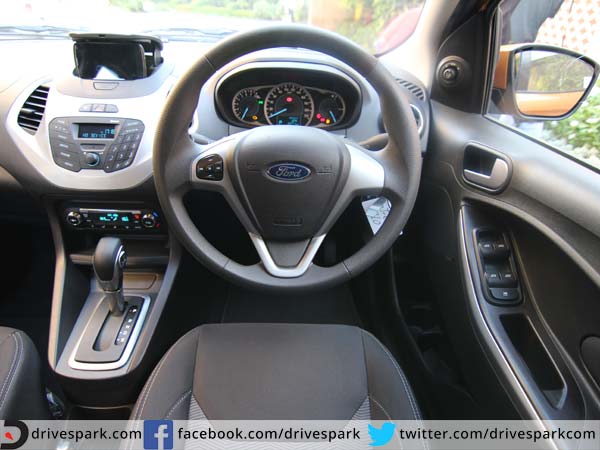 2015 ford figo driver cabin