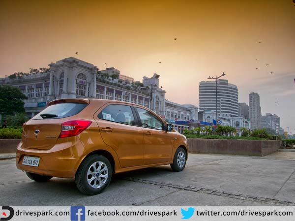2015 ford figo rear profile